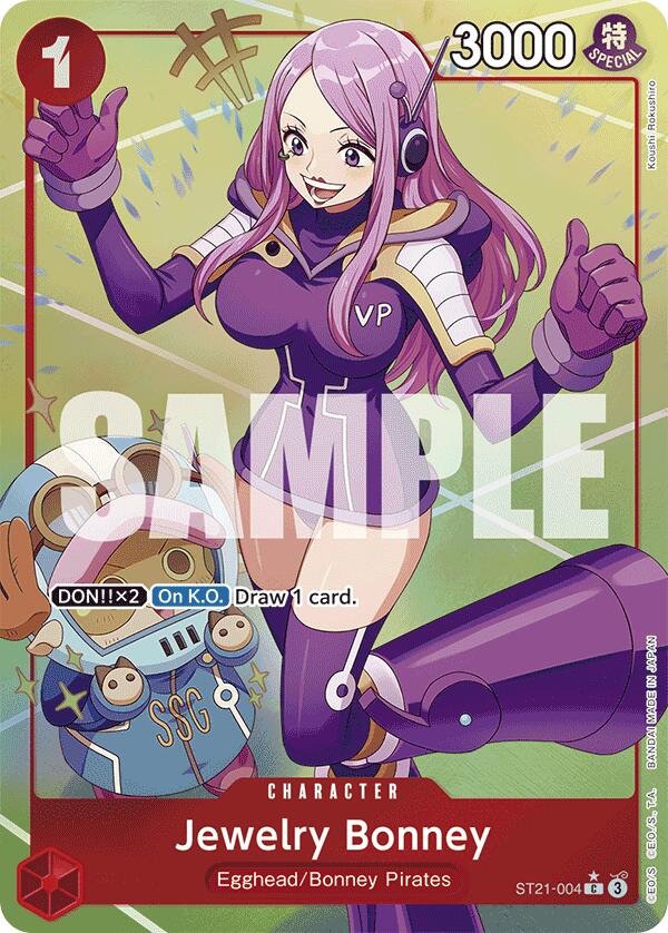 Jewelry Bonney (Parallel) [Starter Deck EX: Gear 5] | Black Swamp Games