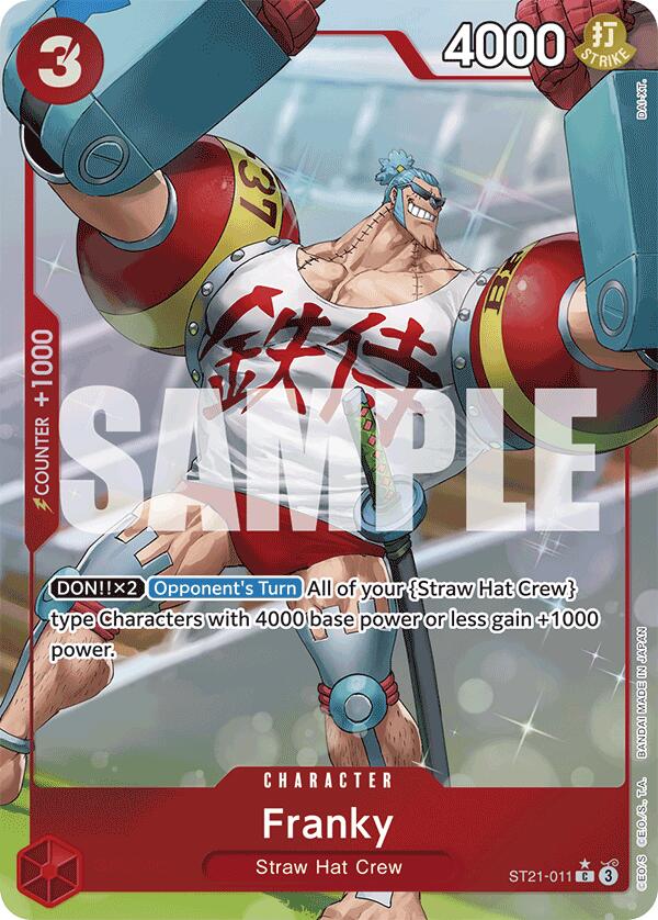 Franky (Parallel) [Starter Deck EX: Gear 5] | Black Swamp Games