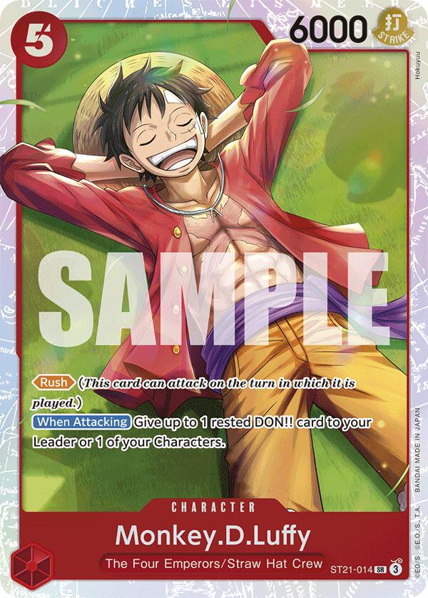 Monkey.D.Luffy [Starter Deck EX: Gear 5] | Black Swamp Games