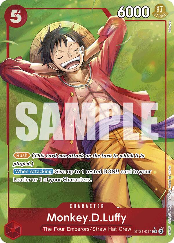 Monkey.D.Luffy (Parallel) [Starter Deck EX: Gear 5] | Black Swamp Games