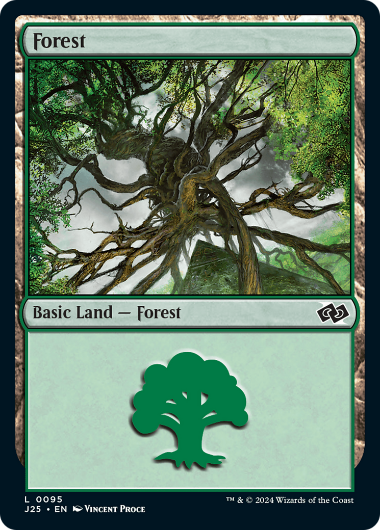 Forest (95) [Foundations Jumpstart] | Black Swamp Games