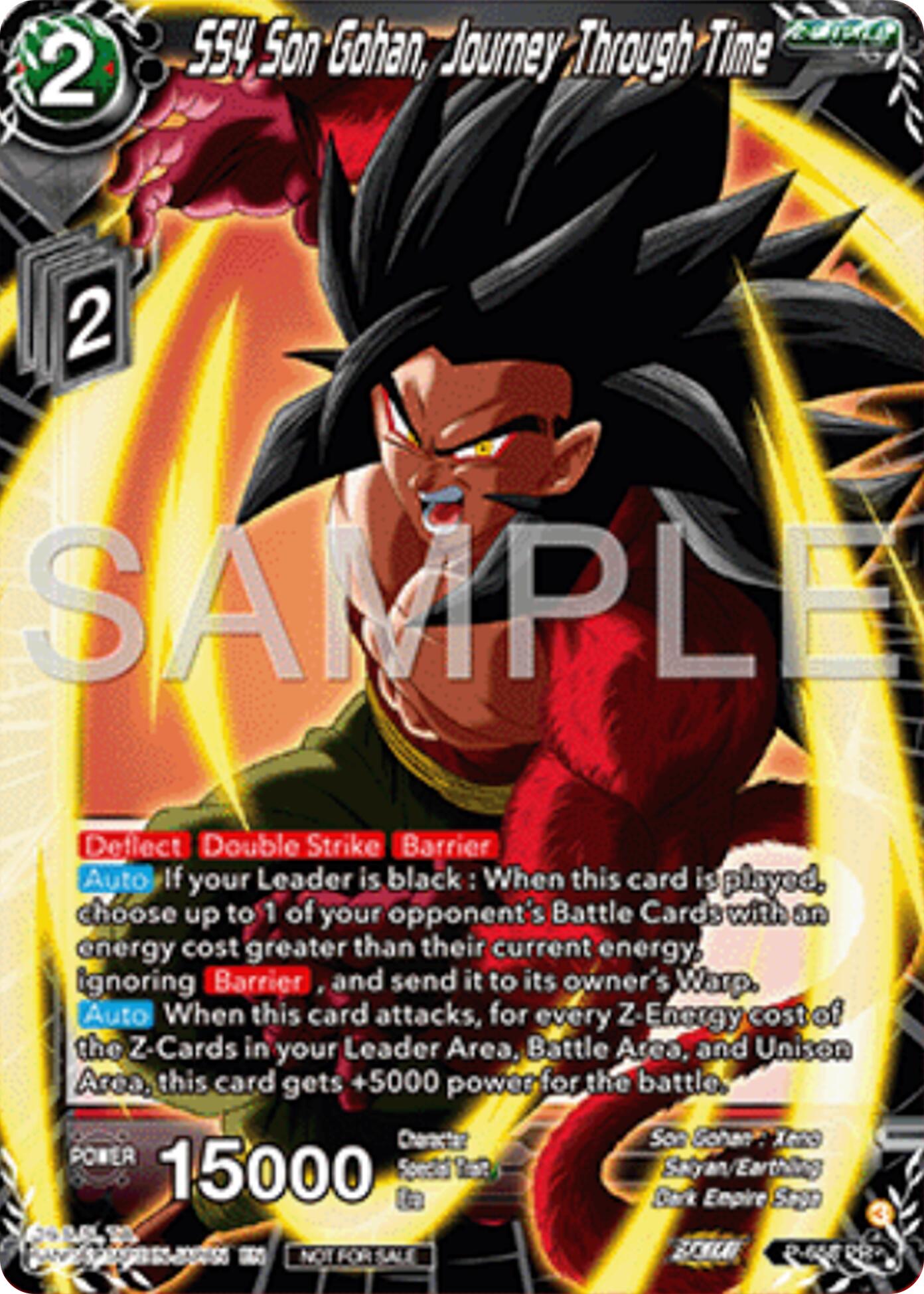 SS4 Son Gohan, Journey Through Time (P-658) [Promotion Cards] | Black Swamp Games