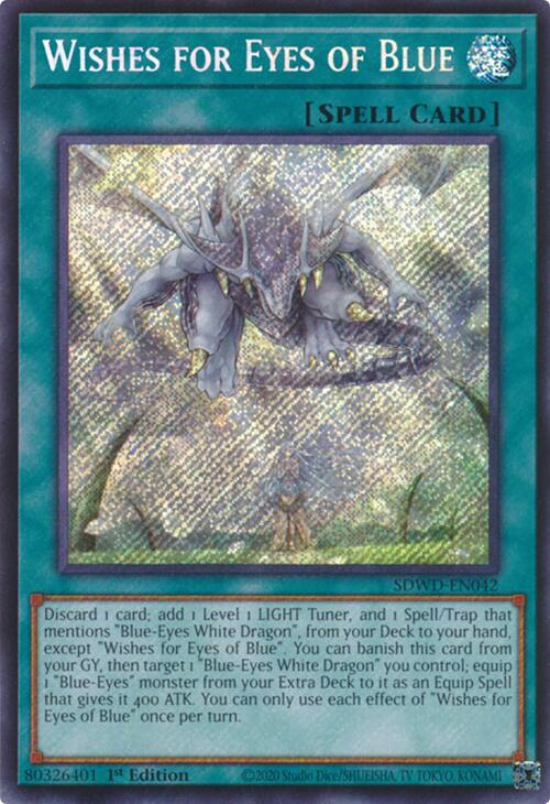 Wishes for Eyes of Blue (Secret Rare) [SDWD-EN042] Secret Rare | Black Swamp Games