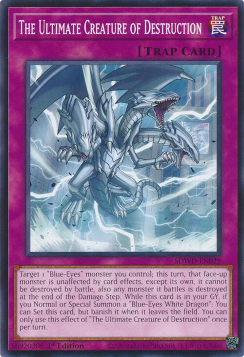 The Ultimate Creature of Destruction [SDWD-EN029] Common | Black Swamp Games