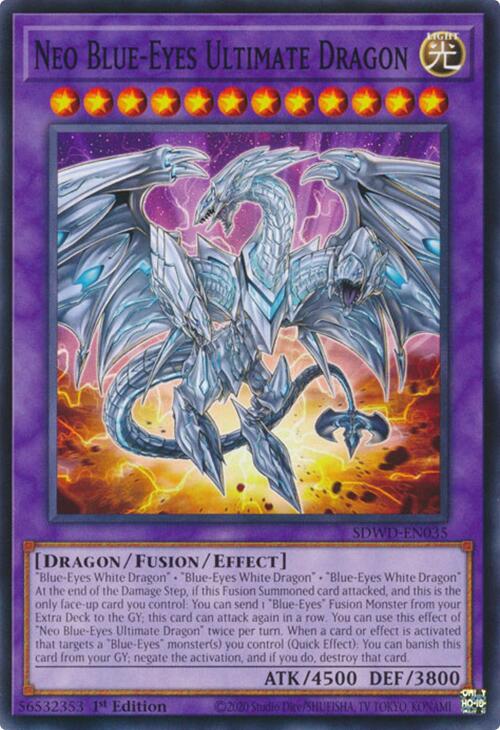 Neo Blue-Eyes Ultimate Dragon [SDWD-EN035] Common | Black Swamp Games