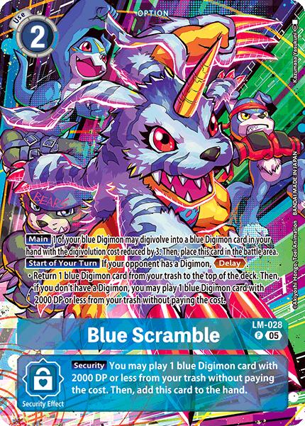 Blue Scramble [LM-028] (Alternate Art) [Starter Deck: Hero of Hope] | Black Swamp Games