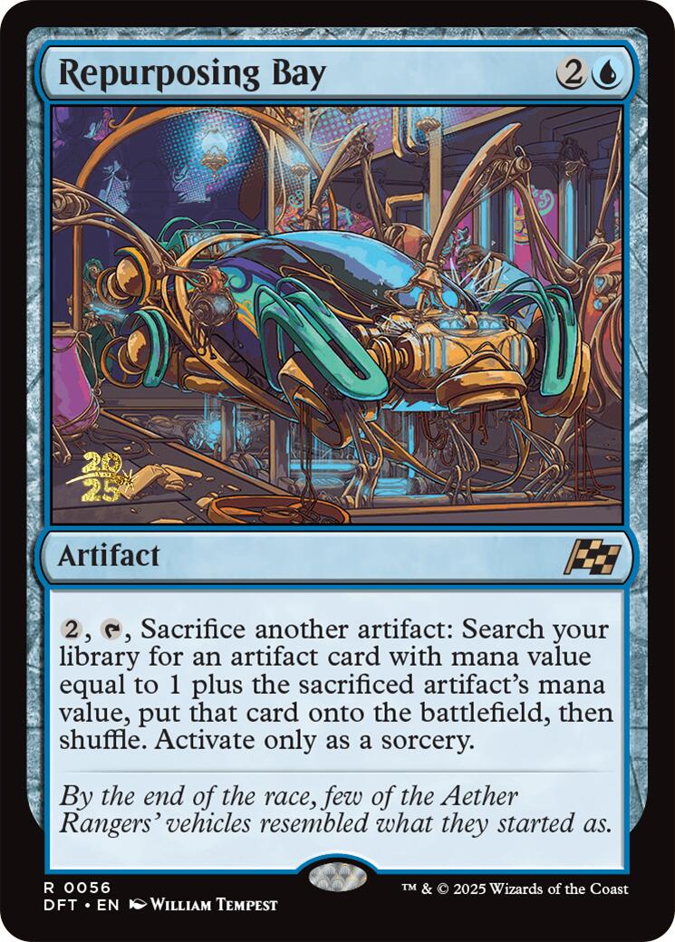 Repurposing Bay [Aetherdrift Prerelease Promos] | Black Swamp Games