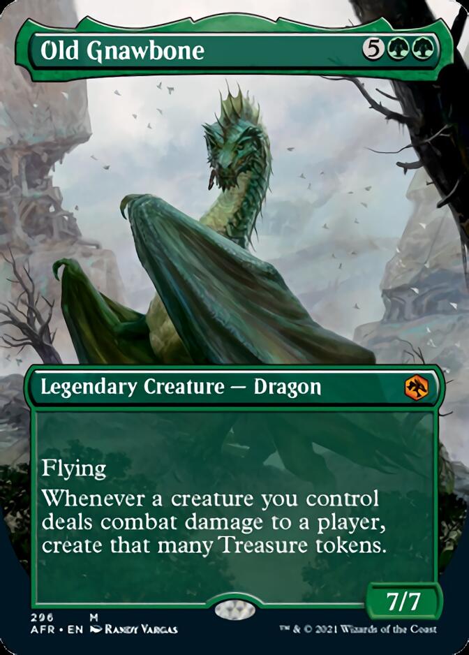 Old Gnawbone (Borderless Alternate Art) [Dungeons & Dragons: Adventures in the Forgotten Realms] | Black Swamp Games