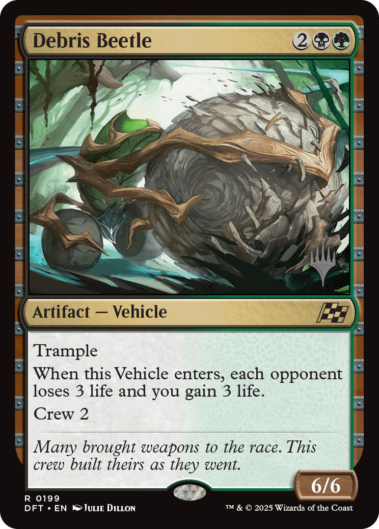 Debris Beetle (Promo Pack) [Aetherdrift Promos] | Black Swamp Games