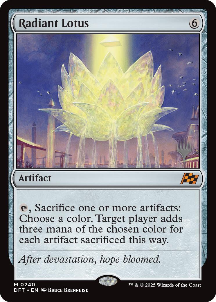 Radiant Lotus (Promo Pack) [Aetherdrift Promos] | Black Swamp Games
