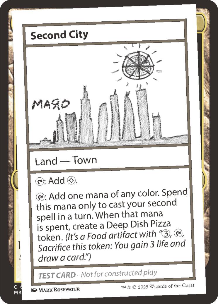 Second City [Secret Lair Drop Series] | Black Swamp Games