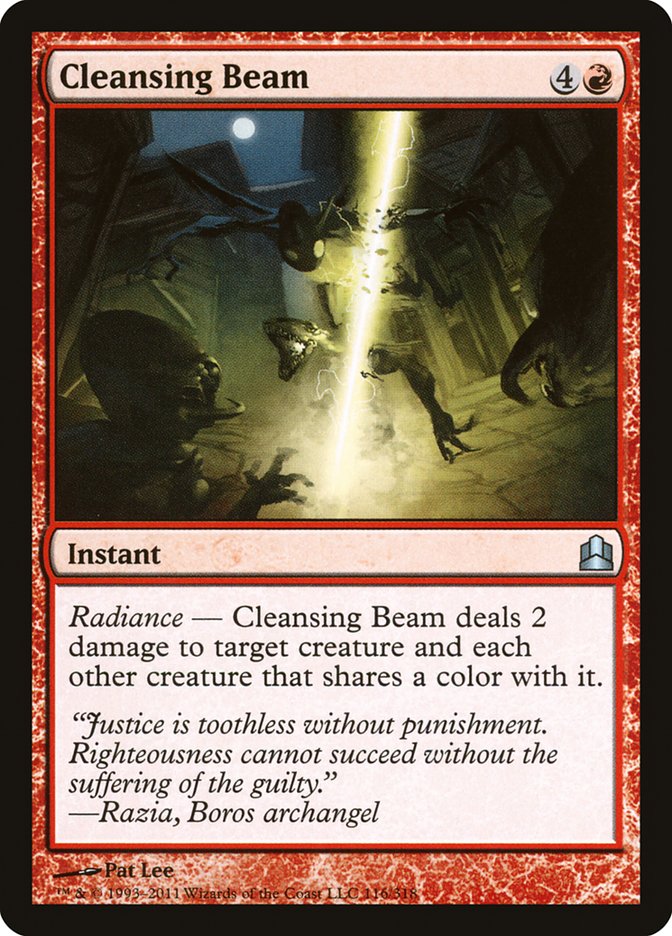 Cleansing Beam [Commander 2011] | Black Swamp Games