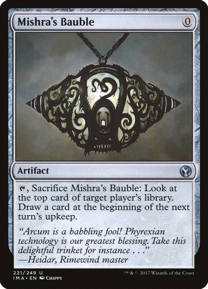 Mishra's Bauble [Iconic Masters] | Black Swamp Games