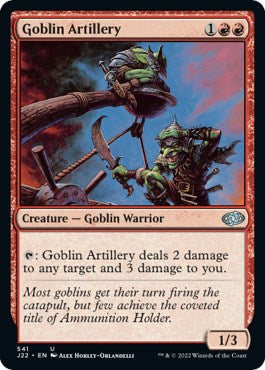 Goblin Artillery [Jumpstart 2022] | Black Swamp Games