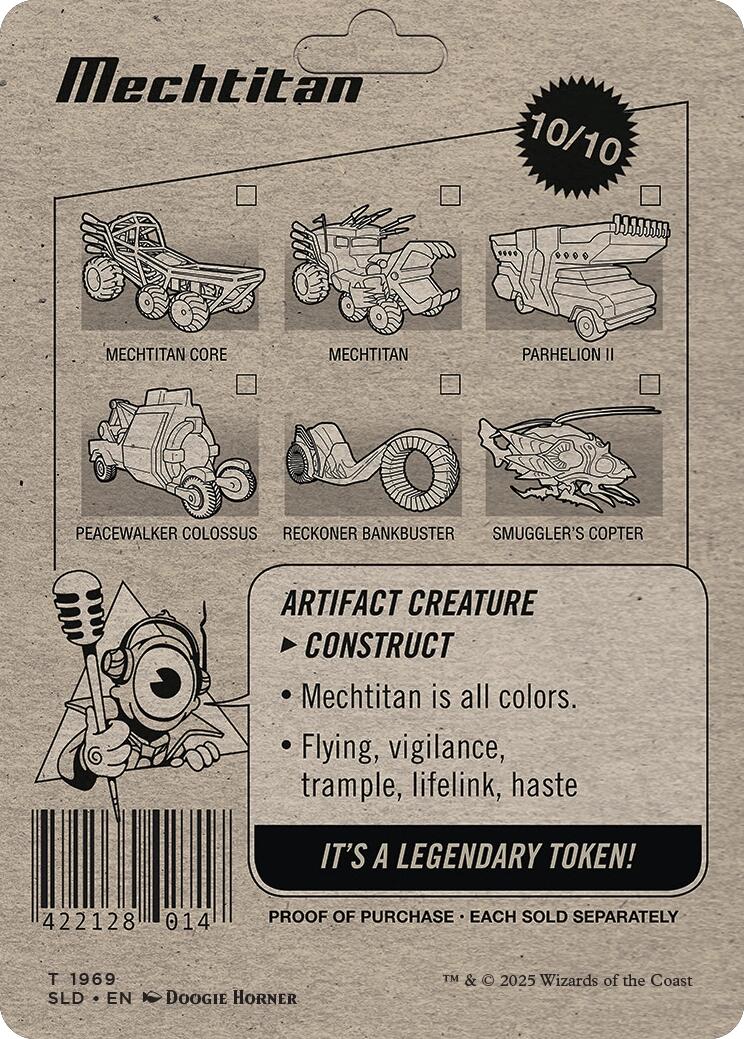 Mechtitan Token [Secret Lair Drop Series] | Black Swamp Games