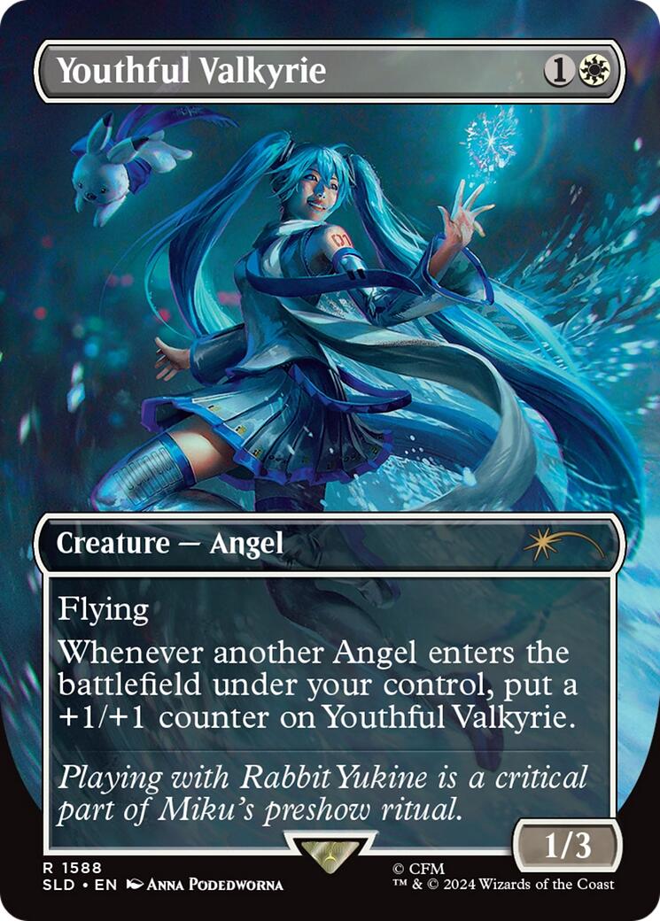 Youthful Valkyrie (Japanese) [Secret Lair Drop Series] | Black Swamp Games