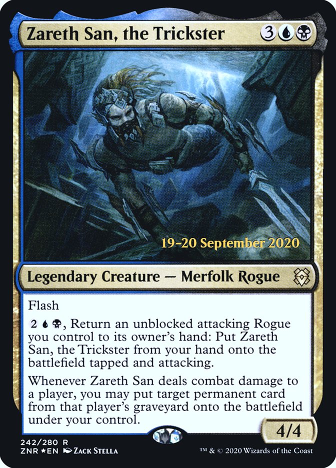 Zareth San, the Trickster [Zendikar Rising Prerelease Promos] | Black Swamp Games