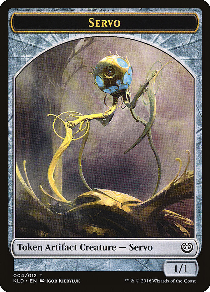 Servo Token (004/012) [Kaladesh Tokens] | Black Swamp Games