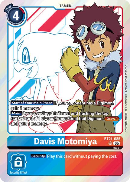 Davis Motomiya [BT21-085] [World Convergence] | Black Swamp Games