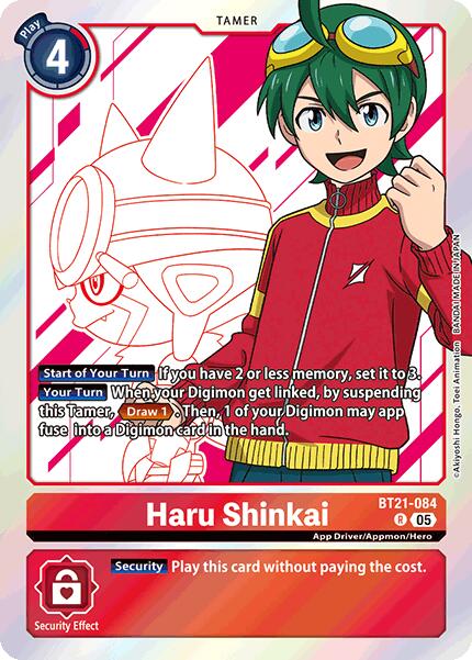 Haru Shinkai [BT21-084] [World Convergence] | Black Swamp Games