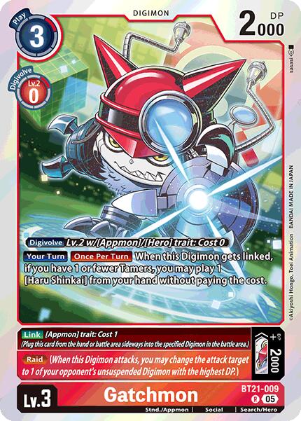 Gatchmon [BT21-009] [World Convergence] | Black Swamp Games