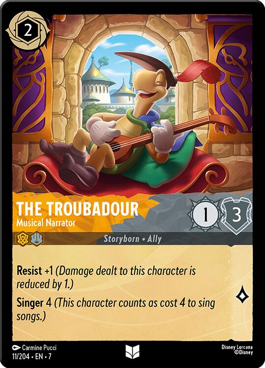 The Troubadour - Musical Narrator (11/204) [Archazia's Island] | Black Swamp Games