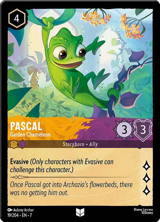 Pascal - Garden Chameleon (19/204) [Archazia's Island] | Black Swamp Games