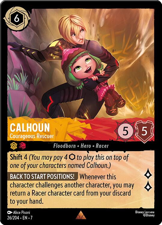 Calhoun - Courageous Rescuer (26/204) [Archazia's Island] | Black Swamp Games