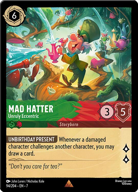Mad Hatter - Unruly Eccentric (94/204) [Archazia's Island] | Black Swamp Games