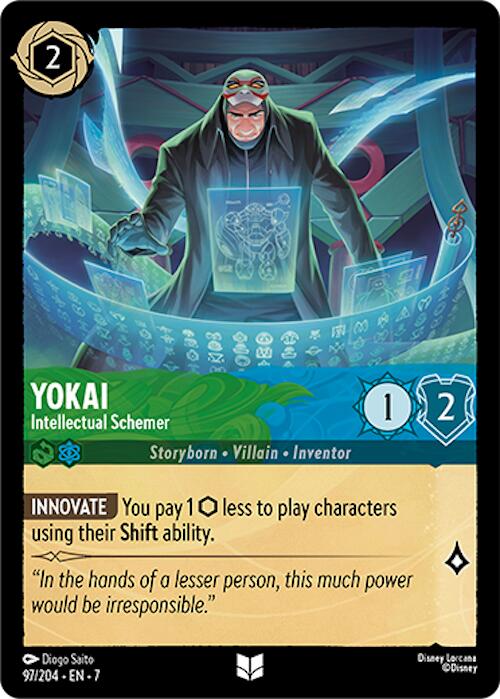 Yokai - Intellectual Schemer (97/204) [Archazia's Island] | Black Swamp Games