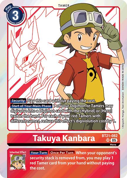 Takuya Kanbara [BT21-082] [World Convergence] | Black Swamp Games