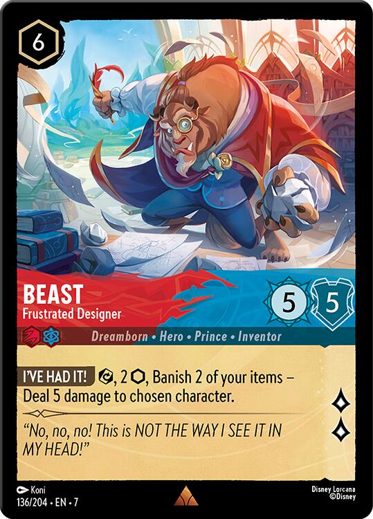 Beast - Frustrated Designer (136/204) [Archazia's Island] | Black Swamp Games