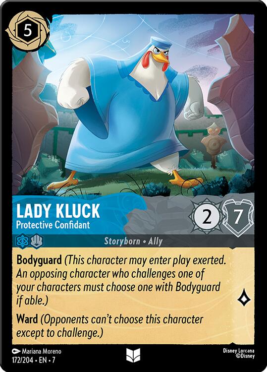 Lady Kluck - Protective Confidant (172/204) [Archazia's Island] | Black Swamp Games