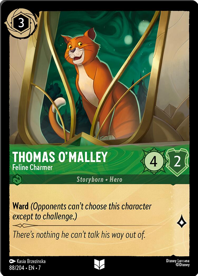 Thomas O'Malley - Feline Charmer (88/204) [Archazia's Island] | Black Swamp Games