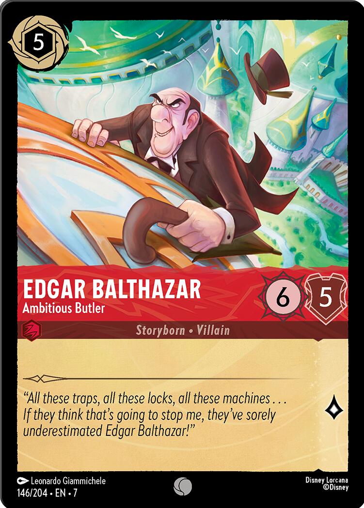Edgar Balthazar - Ambitious Butler (146/204) [Archazia's Island] | Black Swamp Games