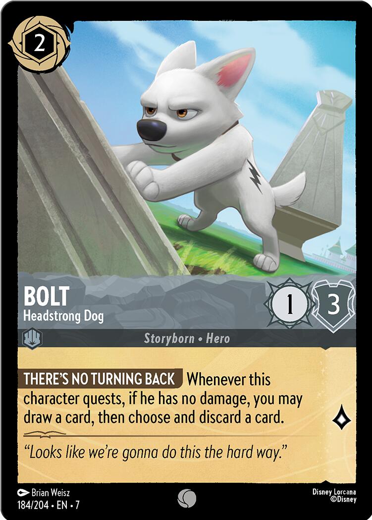 Bolt - Headstrong Dog (184/204) [Archazia's Island] | Black Swamp Games