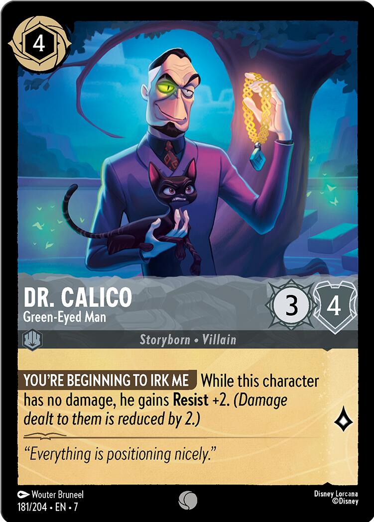 Dr. Calico - Green-Eyed Man (181/204) [Archazia's Island] | Black Swamp Games