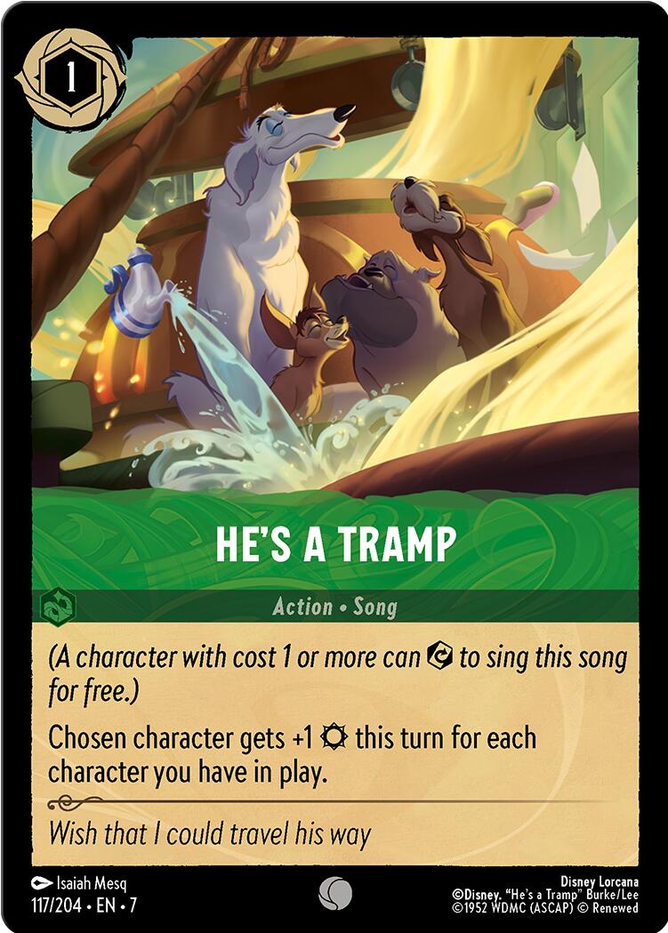 He's a Tramp (117/204) [Archazia's Island] | Black Swamp Games