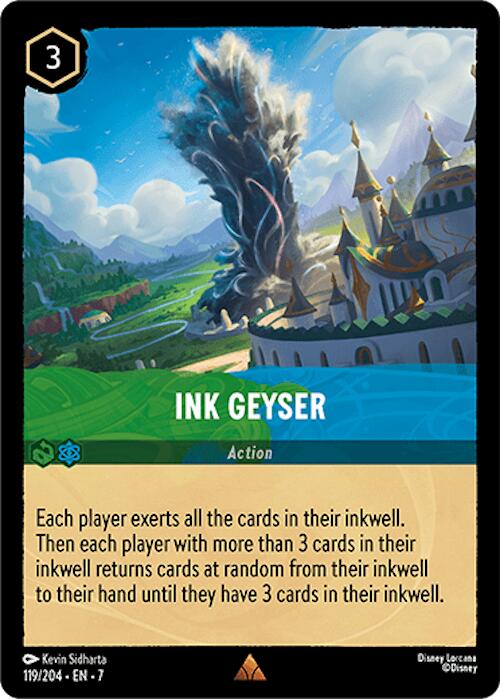 Ink Geyser (119/204) [Archazia's Island] | Black Swamp Games