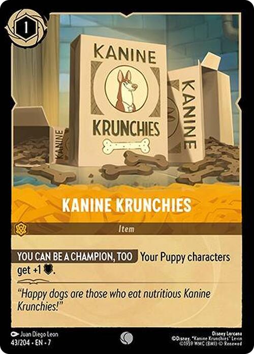 Kanine Krunchies (43/204) [Archazia's Island] | Black Swamp Games