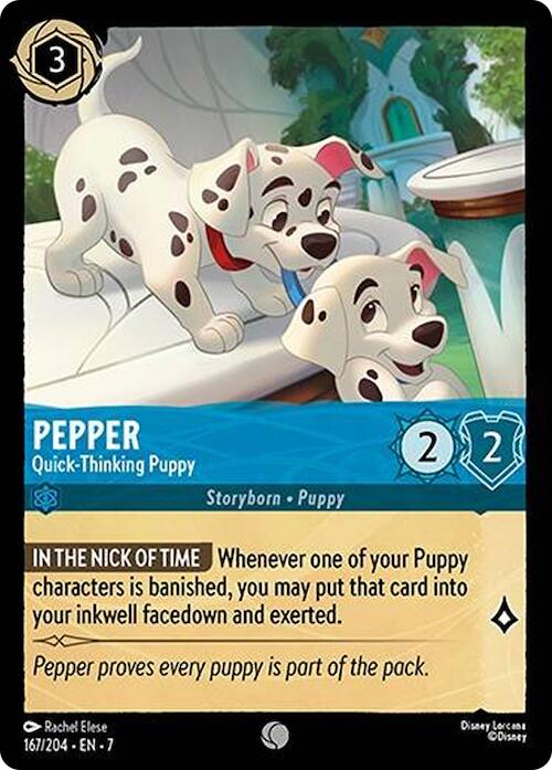 Pepper - Quick-Thinking Puppy (167/204) [Archazia's Island] | Black Swamp Games