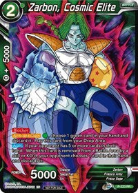 Zarbon, Cosmic Elite (Gold Stamped) (P-223) [Tournament Promotion Cards] | Black Swamp Games