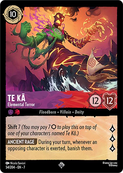 Te Ka - Elemental Terror (54/204) [Archazia's Island] | Black Swamp Games