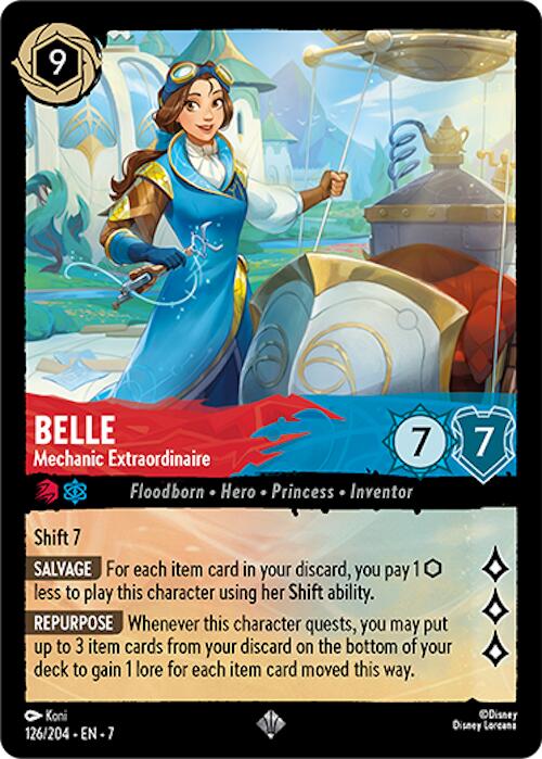 Belle - Mechanic Extraordinaire (126/204) [Archazia's Island] | Black Swamp Games