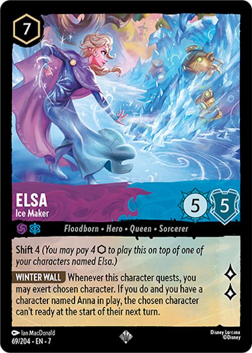 Elsa - Ice Maker (69/204) [Archazia's Island] | Black Swamp Games