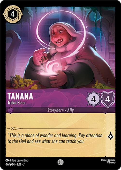 Tanana - Tribal Elder (46/204) [Archazia's Island] | Black Swamp Games