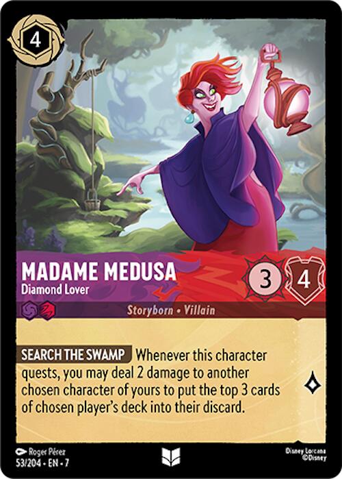 Madame Medusa - Diamond Lover (53/204) [Archazia's Island] | Black Swamp Games