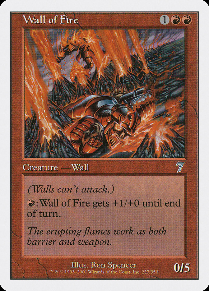 Wall of Fire [Seventh Edition] | Black Swamp Games