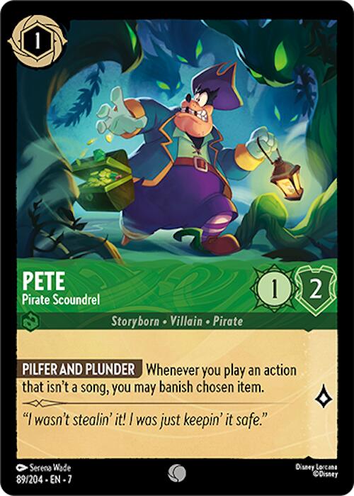 Pete - Pirate Scoundrel (89/204) [Archazia's Island] | Black Swamp Games