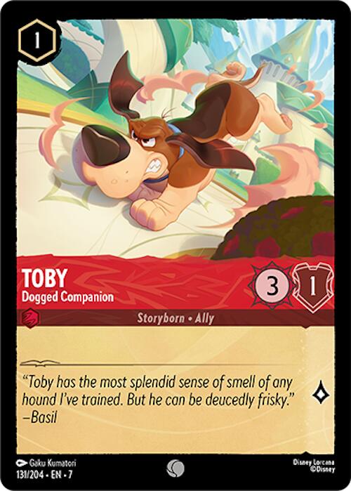 Toby - Dogged Companion (131/204) [Archazia's Island] | Black Swamp Games